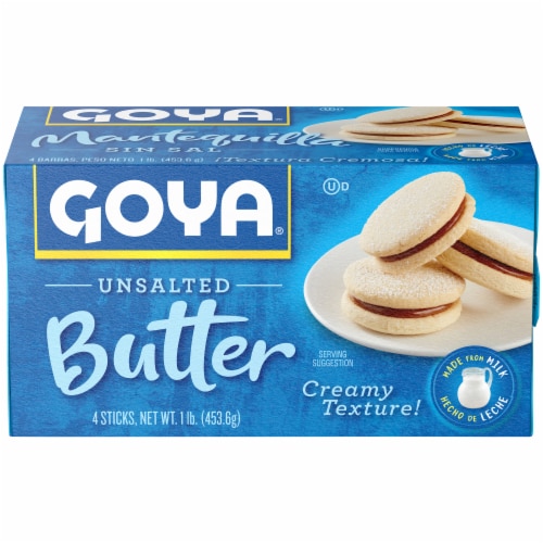 Goya Unsalted Butter Sticks Perspective: front