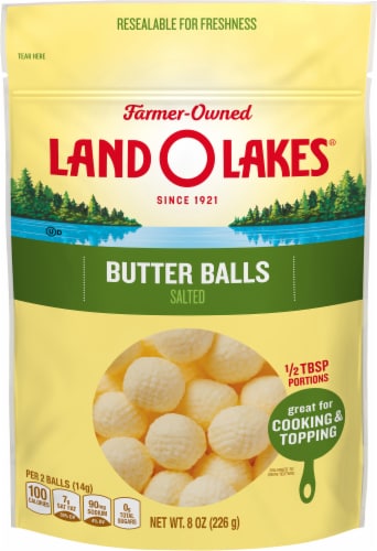 Land O Lakes® Salted Butter Balls Perspective: front