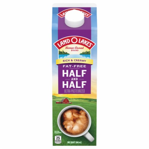Land O' Lakes® Fat Free Half & Half Perspective: front