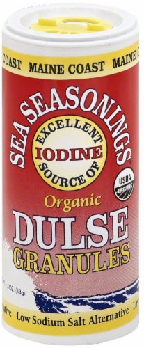 Maine Coast Sea Organic Dulse Granules Perspective: front