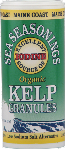 Maine Coast Sea Seasonings Kelp Granules Perspective: front
