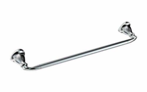 Moen Hilliard Chrome Towel Bar 24 in. L Metal Perspective: front