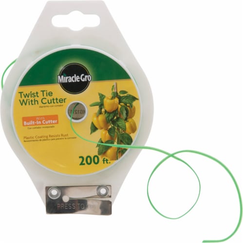 Miracle Gro Twist Tie with Cutter Perspective: front