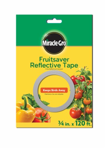 Miracle-Gro Garden Fruit Saver Reflective Tape Perspective: front