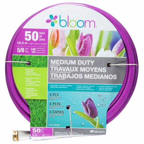 Bloom 5/8-Inch Medium Duty Hose Perspective: front