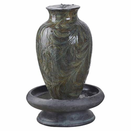Bond Manufacturing Y96591 Brielle Lighted Bubbling Garden Fountain Perspective: front