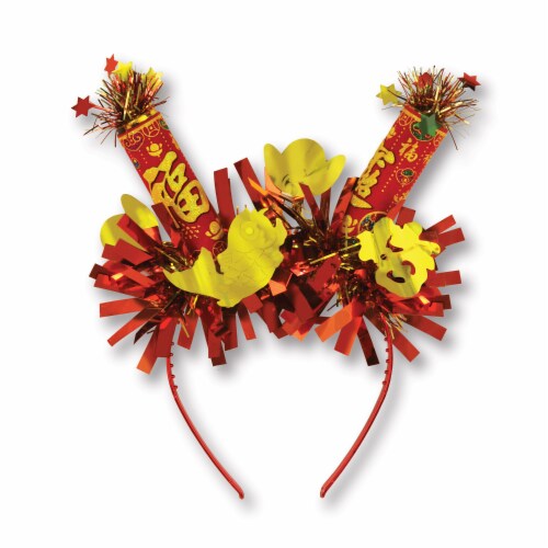 Chinese New Year Headband Perspective: front