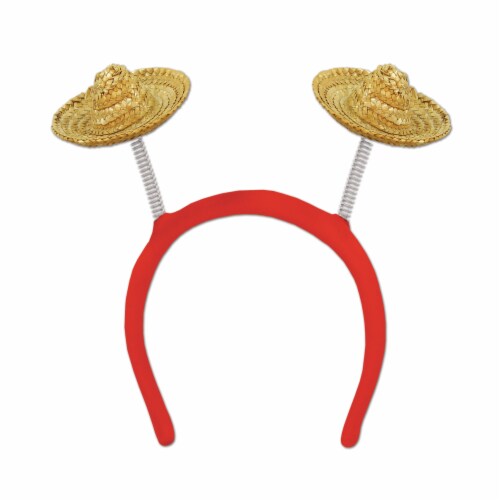 Beistle Co® Cinco de Mayo Sombrero Boppers Perspective: front