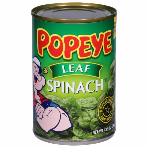 Popeye® Leaf Spinach Perspective: front