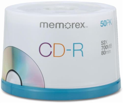 Memorex Blank CD-R Discs Perspective: front
