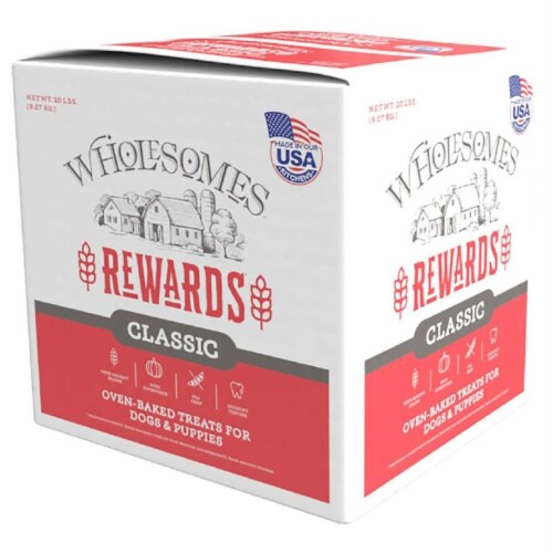 Wholesome 40255049 20 lbs Dog Variety Biscuits, Medium Perspective: front