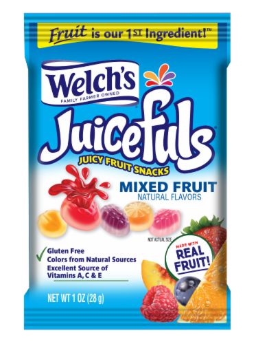 Welch's® Juicefuls® Mixed Fruit Juicy Fruit Snacks Perspective: front