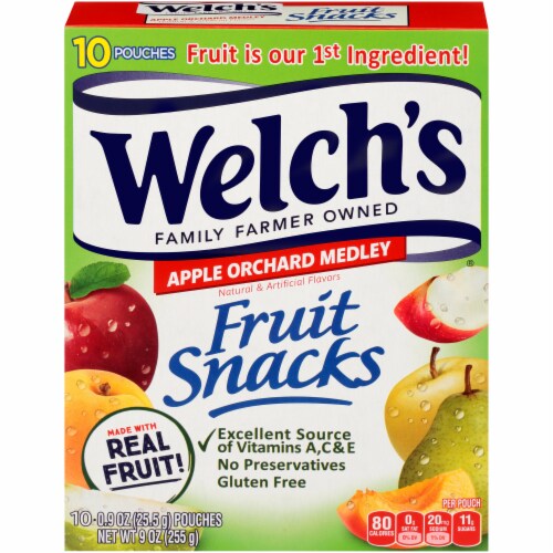 Welch's Apple Orchard Medley Fruit Snacks Perspective: front