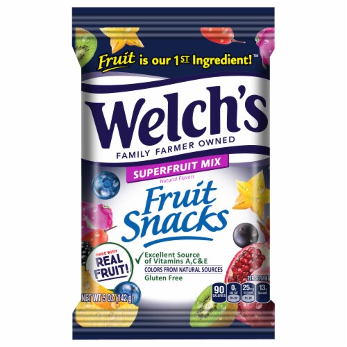 Welch's Superfruit Mix Fruit Snacks Perspective: front