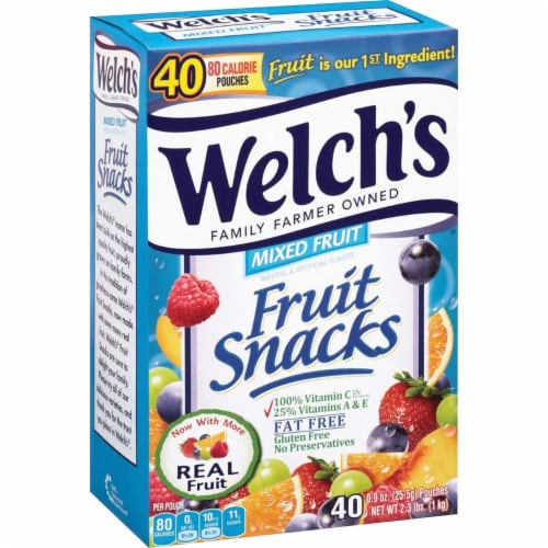 Welch's Mixed Fruit Fruit Snacks Perspective: front