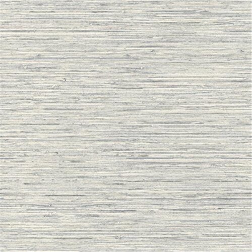 RoomMates® Faux Grasscloth Peel & Stick Wallpaper - Blue/Grey Perspective: front