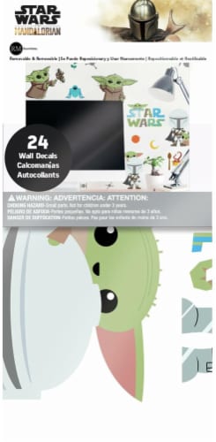 RoomMates Decor Star Wars The Mandalorian Wall Decals Perspective: front
