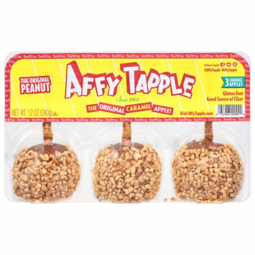 Affy Tapple Caramel Apples with Peanuts Perspective: front
