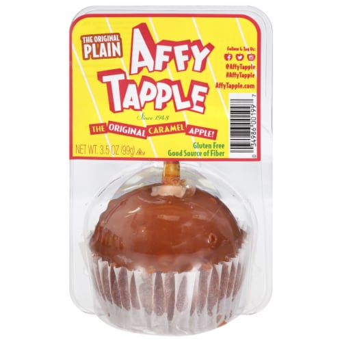 Affy Tapple Plain Caramel Apple Perspective: front