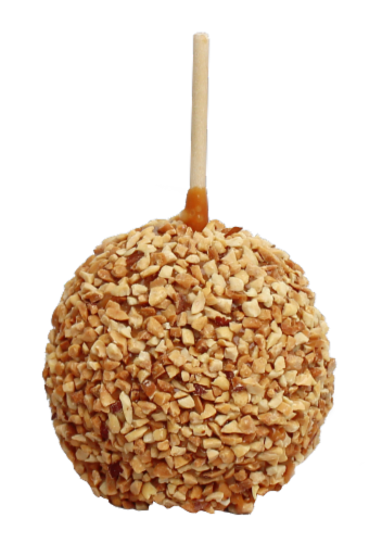 Affy Tapple Gourmet Peanut Cello-Wrapped Caramel Apple Perspective: front