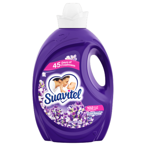 Suavitel Soothing Lavender Conditioner Fabric Softener Perspective: front