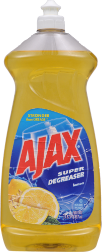 Ajax Lemon Dish Soap Perspective: front