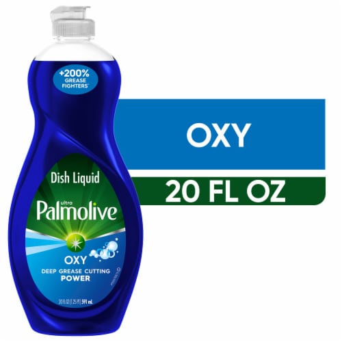 Palmolive Ultra Dishwashing Liquid Dish Soap Oxy Power Degreaser Perspective: front