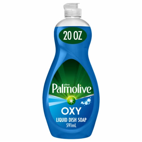 Palmolive Ultra Dishwashing Liquid Dish Soap Oxy Power Degreaser Perspective: front