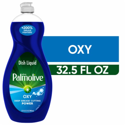 Palmolive Ultra Oxy Liquid Dish Soap Power Degreaser Perspective: front