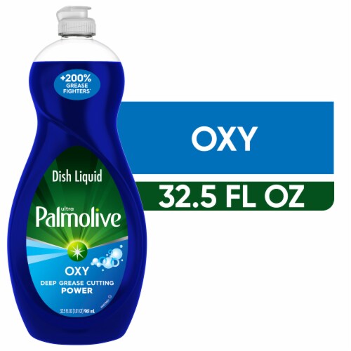 Palmolive Ultra Dishwashing Liquid Dish Soap Oxy Power Degreaser Perspective: front