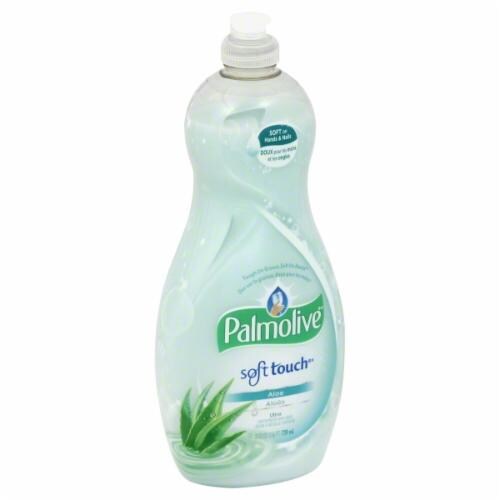 Palmolive Ultra Soft Touch with Aloe Dish Liquid 25 oz Perspective: front