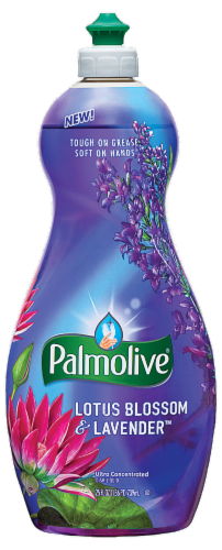 Palmolive Ultra Lotus Blossom and Lavender Dish Liquid 25 oz Perspective: front