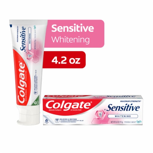 Colgate Sensitive Whitening Toothpaste with Mint Flavor