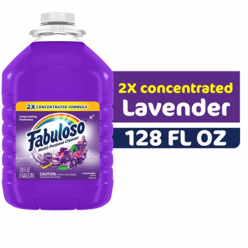 Fabuloso Multi-Purpose Cleaner 2x Concentrated Lavender Perspective: front