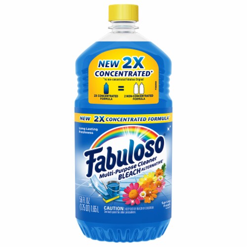 Fabuloso Spring Fresh 2x Concentrated Multi-Purpose Cleaner with Bleach Alternative Perspective: front