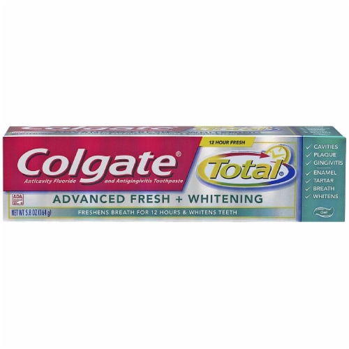 Colgate Total Advantage Fresh Gel Toothpaste Perspective: front