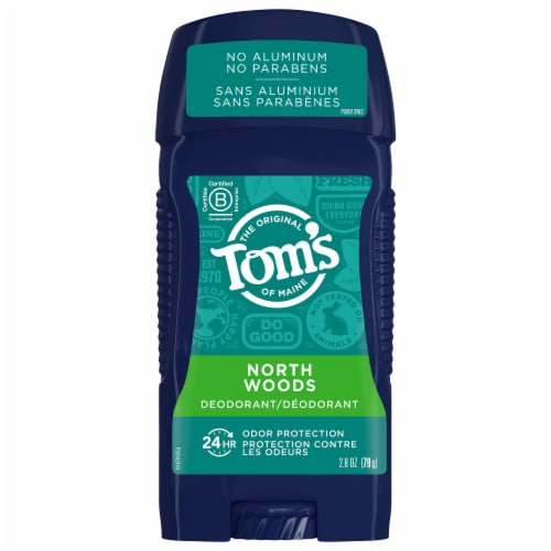 Tom's of Maine Long-Lasting Aluminum-Free Natural Deodorant for Men North Woods Perspective: front