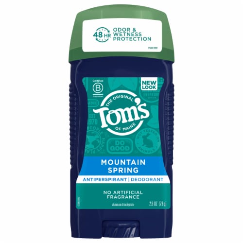 Tom's of Maine Mens Antiperspirant Deodorant - Mountain Spring Perspective: front