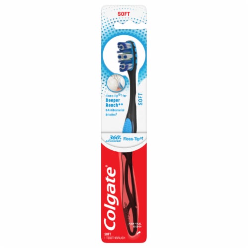 Colgate 360° Advanced Floss Toothbrush Perspective: front