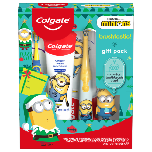 Oral Care Kids Minions Hygiene Set Perspective: front