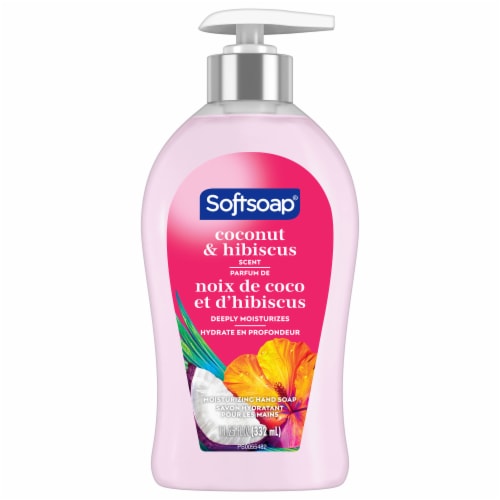 Softsoap Hydrating Liquid Hand Soap Coconut & Hibiscus Perspective: front
