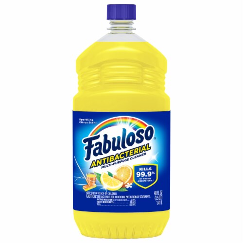 Fabuloso® Sparkling Citrus Antibacterial Multi-Purpose Cleaner Perspective: front