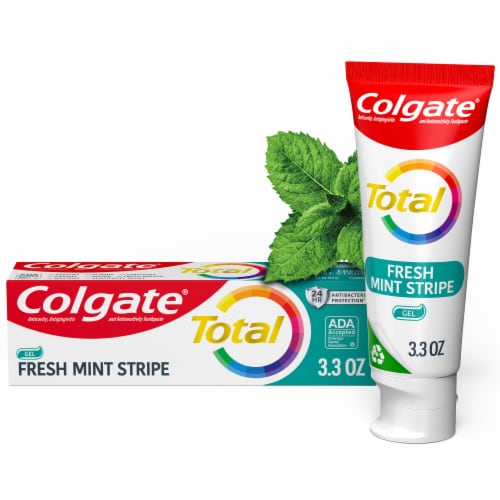 Colgate Total Active Prevention Fresh Mint Toothpaste Perspective: front