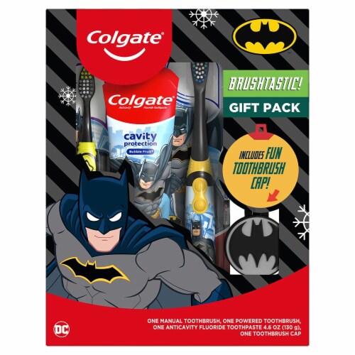 Colgate Batman Toothbrush Gift Set, 1 ct - Ralphs