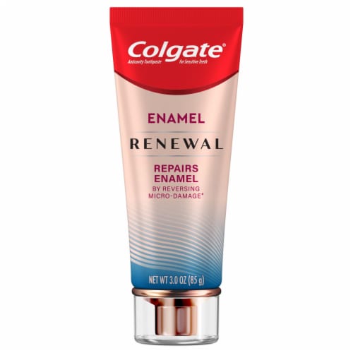 Colgate Renewal Whitening Enamel Toothpaste Mint Perspective: front