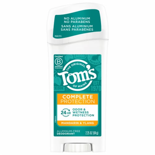 Tom's of Maine Complete Protection Aluminum-Free Natural Deodorant for Women Mandarin & Ylang Perspective: front