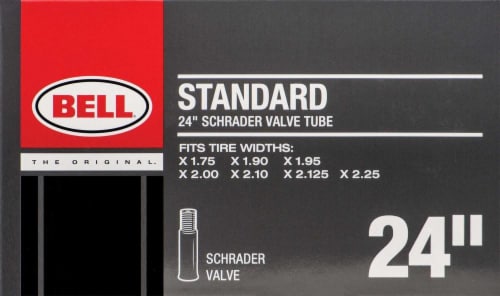24 x 2.10 inner tube clearance