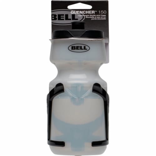 Bell Sports 22 Oz. Plastic Water Bottle & Cage 7135851 Perspective: front