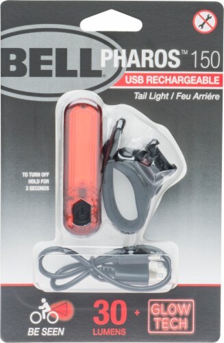 Bell® Pharos™ 150 LED USB Rechargeable Bicycle Safety Tail Light Perspective: front