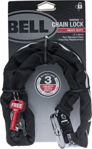 Bell Rampage 400 Heavy Duty Chain Lock Perspective: front